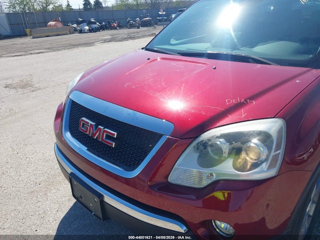 44801621 :رقم المزاد ، 1GKLRMED5AJ122990 vin ، 2010 Gmc Acadia Slt-1 مزاد بيع
