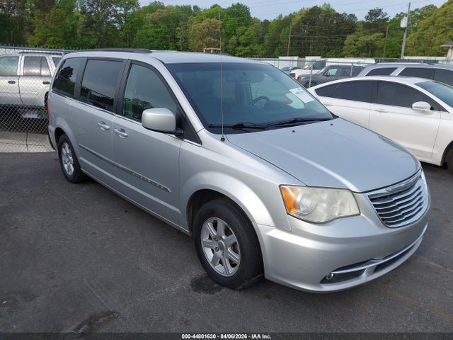 2012 Chrysler Town & Country Touring მანქანა იყიდება აუქციონზე, vin: 2C4RC1BG3CR386356, აუქციონის ნომერი: 44801630