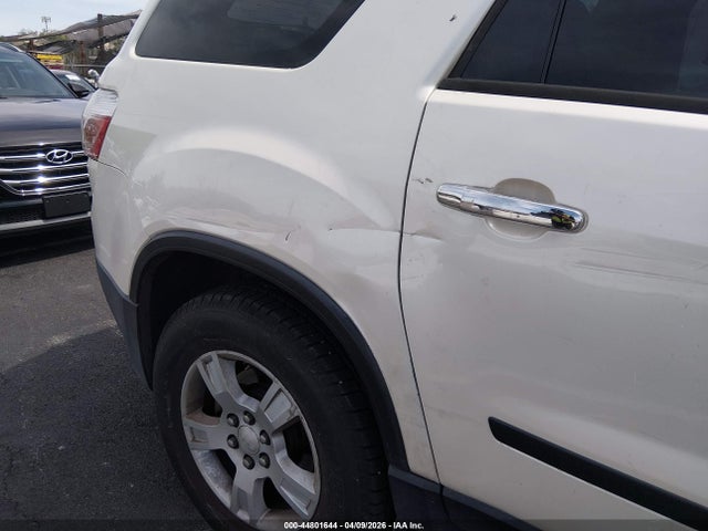 Aukcja sprzedaży 2010 Gmc Acadia Sl, vin: 1GKLVKED6AJ141080, numer aukcji: 44801644