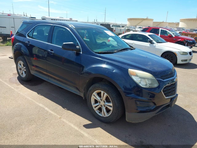 44801679 :رقم المزاد ، 2GNALBEK6G6109038 vin ، 2016 Chevrolet Equinox Ls مزاد بيع
