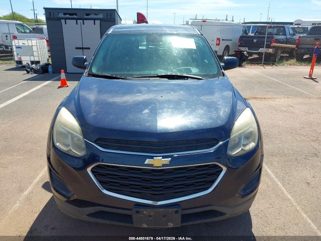 2016 Chevrolet Equinox Ls მანქანა იყიდება აუქციონზე, vin: 2GNALBEK6G6109038, აუქციონის ნომერი: 44801679