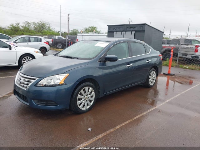 44801683 :رقم المزاد ، 3N1AB7AP0EL697136 vin ، 2014 Nissan Sentra Sv مزاد بيع