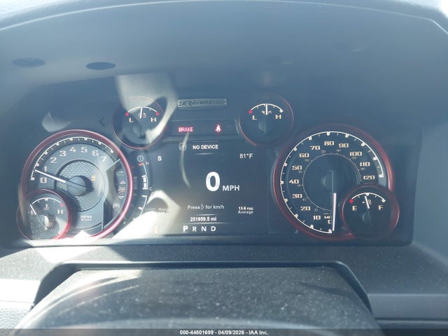 2017 Ram 1500 Rebel  4x4 5'7 Box მანქანა იყიდება აუქციონზე, vin: 1C6RR7YT3HS656706, აუქციონის ნომერი: 44801699