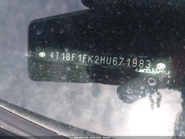 Toyota CAMRY XLE 2017 4T1BF1FK2HU671983 Image 9