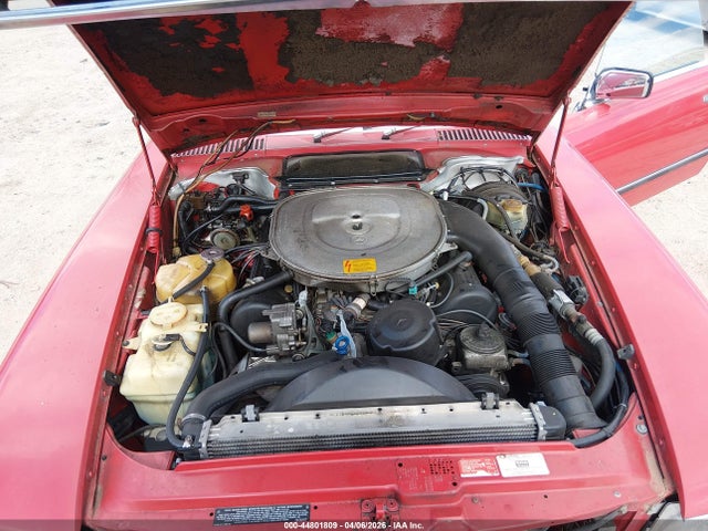 44801809 :رقم المزاد ، WDBBA48D2KA096388 vin ، 1989 Mercedes-benz 560 Sl مزاد بيع