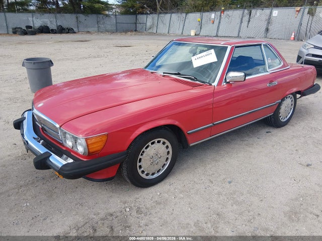 44801809 :رقم المزاد ، WDBBA48D2KA096388 vin ، 1989 Mercedes-benz 560 Sl مزاد بيع