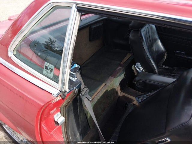 44801809 :رقم المزاد ، WDBBA48D2KA096388 vin ، 1989 Mercedes-benz 560 Sl مزاد بيع