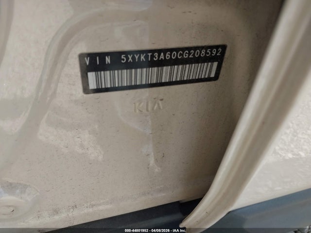 Aukcja sprzedaży 2012 Kia Sorento Lx, vin: 5XYKT3A60CG208592, numer aukcji: 44801952