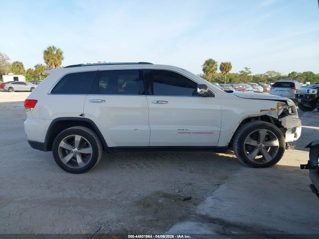 2016 Jeep Grand Cherokee Limited მანქანა იყიდება აუქციონზე, vin: 1C4RJEBG6GC418762, აუქციონის ნომერი: 44801964