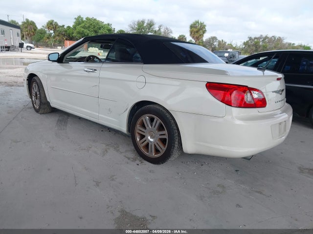 Продаж на аукціоні авто 2008 Chrysler Sebring Limited, vin: 1C3LC65M88N119209, номер лоту: 44802007