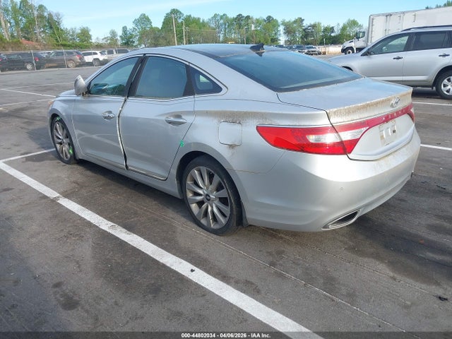 2013 Hyundai Azera მანქანა იყიდება აუქციონზე, vin: KMHFH4JG7DA262759, აუქციონის ნომერი: 44802034