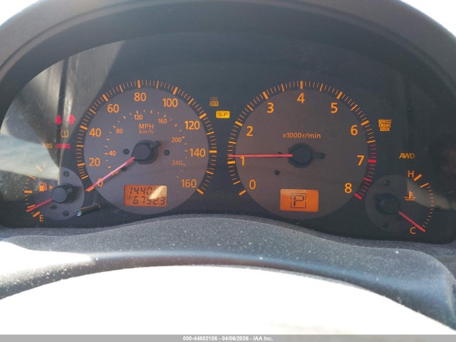 44802186 :رقم المزاد ، JNKCV51F44M719814 vin ، 2004 Infiniti G35x مزاد بيع