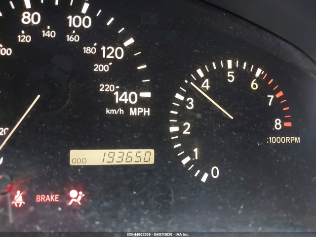 44802209 :رقم المزاد ، JTJGF10U620135537 vin ، 2002 Lexus Rx 300 مزاد بيع