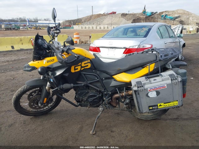 44802252 :رقم المزاد ، WB10229039ZU01413 vin ، 2009 Bmw F800 Gs مزاد بيع