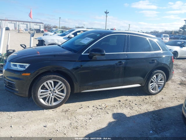2018 Audi Q5 2.0t Premium/2.0t Tech Premium მანქანა იყიდება აუქციონზე, vin: WA1BNAFY3J2094999, აუქციონის ნომერი: 44802262
