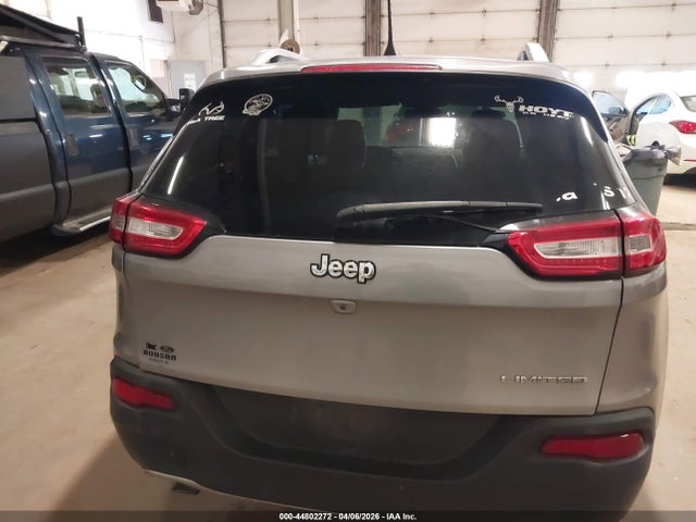 2016 Jeep Cherokee Limited მანქანა იყიდება აუქციონზე, vin: 1C4PJLDB4GW280943, აუქციონის ნომერი: 44802272