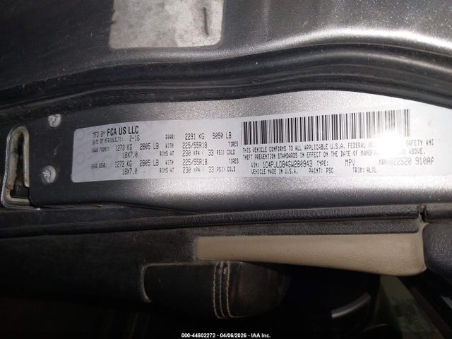 2016 JEEP CHEROKEE 1C4PJLDB4GW280943 Photo 8