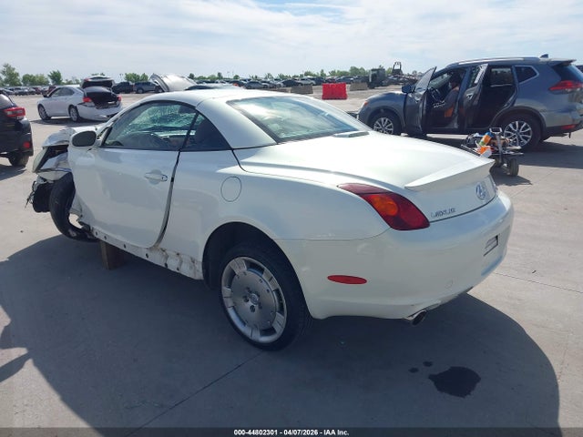 Auction sale of the 2003 Lexus Sc 430, vin: JTHFN48Y730040060, lot number: 44802301