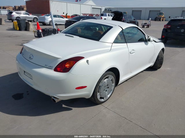 Auction sale of the 2003 Lexus Sc 430, vin: JTHFN48Y730040060, lot number: 44802301