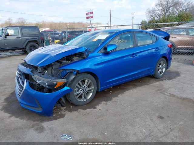 Продаж на аукціоні авто 2018 Hyundai Elantra Sel, vin: 5NPD84LF1JH373098, номер лоту: 44802330