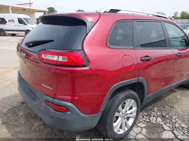 2015 Jeep Cherokee Sport მანქანა იყიდება აუქციონზე, vin: 1C4PJLAB8FW669796, აუქციონის ნომერი: 44802445