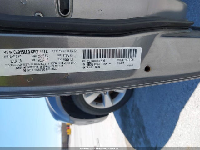 Aukcja sprzedaży 2012 Chrysler 300, vin: 2C3CCAAG8CH312108, numer aukcji: 44802678