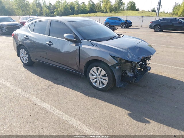 2021 Nissan Sentra S Xtronic Cvt მანქანა იყიდება აუქციონზე, vin: 3N1AB8BV0MY208108, აუქციონის ნომერი: 44802721