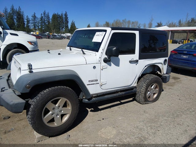 2012 Jeep Wrangler Sport მანქანა იყიდება აუქციონზე, vin: 1C4AJWAGXCL247156, აუქციონის ნომერი: 44802723