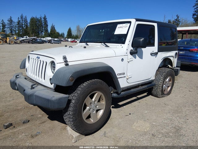 2012 Jeep Wrangler Sport მანქანა იყიდება აუქციონზე, vin: 1C4AJWAGXCL247156, აუქციონის ნომერი: 44802723