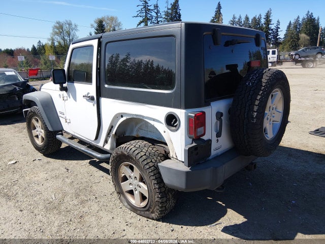 2012 Jeep Wrangler Sport მანქანა იყიდება აუქციონზე, vin: 1C4AJWAGXCL247156, აუქციონის ნომერი: 44802723