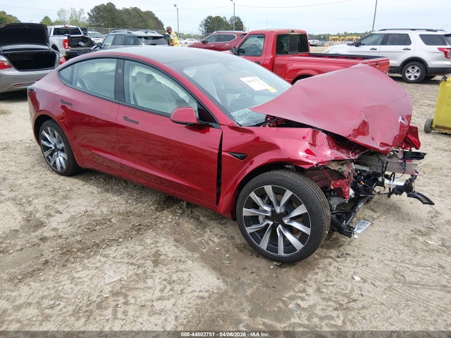 44802751 :رقم المزاد ، 5YJ3E1EB3RF843249 vin ، 2024 Tesla Model 3 Long Range Dual Motor All-wheel Drive مزاد بيع