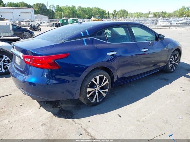 2016 Nissan Maxima 3.5 Sv მანქანა იყიდება აუქციონზე, vin: 1N4AA6AP1GC404617, აუქციონის ნომერი: 44802769