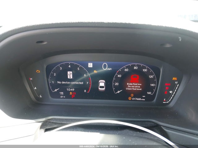 2025 Honda Accord Lx მანქანა იყიდება აუქციონზე, vin: 1HGCY1F24SA026930, აუქციონის ნომერი: 44802824