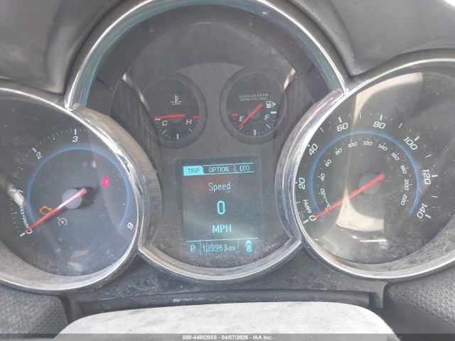 Aukcja sprzedaży 2014 Chevrolet Cruze Diesel, vin: 1G1P75SZ0E7297605, numer aukcji: 44802958