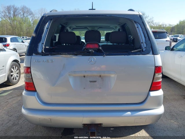 2001 Mercedes-benz Ml 430 მანქანა იყიდება აუქციონზე, vin: 4JGAB72E01A258249, აუქციონის ნომერი: 44802964