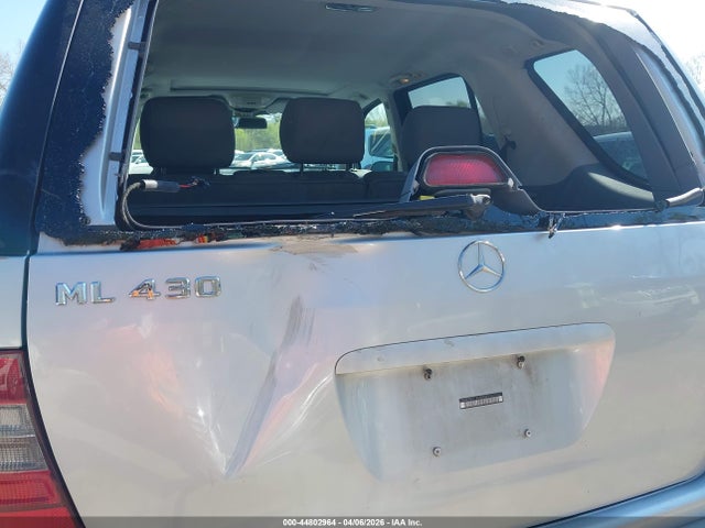 2001 Mercedes-benz Ml 430 მანქანა იყიდება აუქციონზე, vin: 4JGAB72E01A258249, აუქციონის ნომერი: 44802964