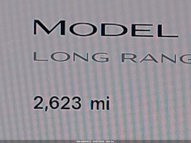Продаж на аукціоні авто 2025 Tesla Model 3 Long Range Rear-wheel Drive/standard Rear-wheel Drive, vin: 5YJ3E1EA0SF062847, номер лоту: 44803013