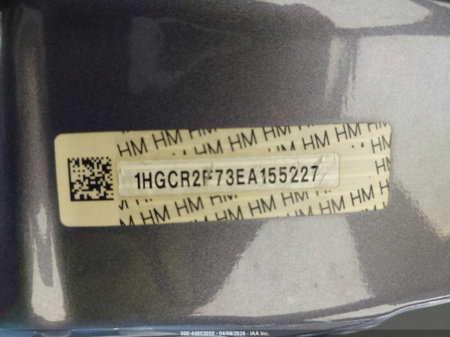Honda ACCORD EX 2014 1HGCR2F73EA155227 Image 9