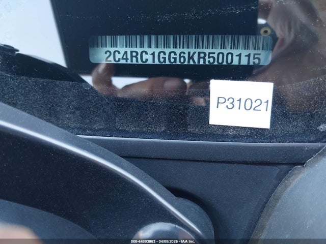Aukcja sprzedaży 2019 Chrysler Pacifica Limited, vin: 2C4RC1GG6KR500115, numer aukcji: 44803063