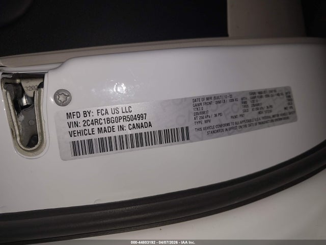 2023 CHRYSLER PACIFICA 2C4RC1BG0PR504997 Photo 8