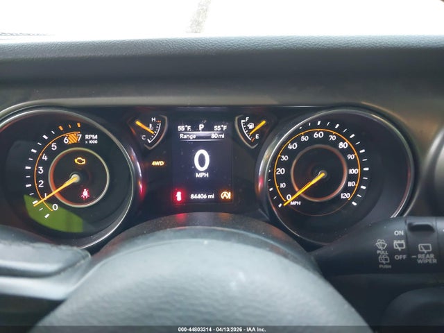 Aukcja sprzedaży 2020 Jeep Wrangler Unlimited Sport S 4x4, vin: 1C4HJXDN8LW147912, numer aukcji: 44803314