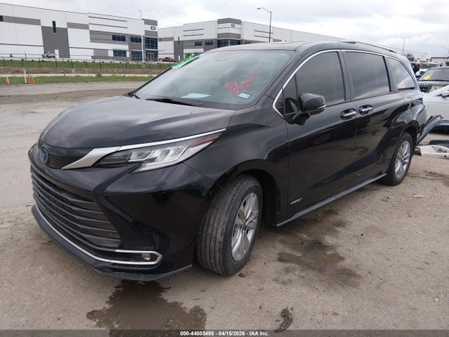 Aukcja sprzedaży 2021 Toyota Sienna Limited, vin: 5TDZSKFCXMS033279, numer aukcji: 44803495