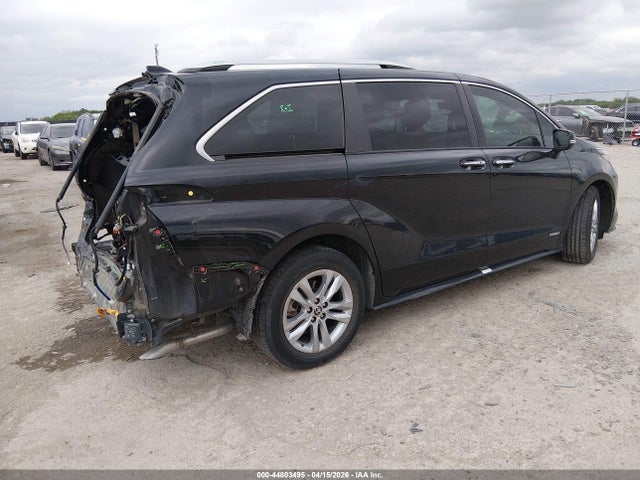 Aukcja sprzedaży 2021 Toyota Sienna Limited, vin: 5TDZSKFCXMS033279, numer aukcji: 44803495