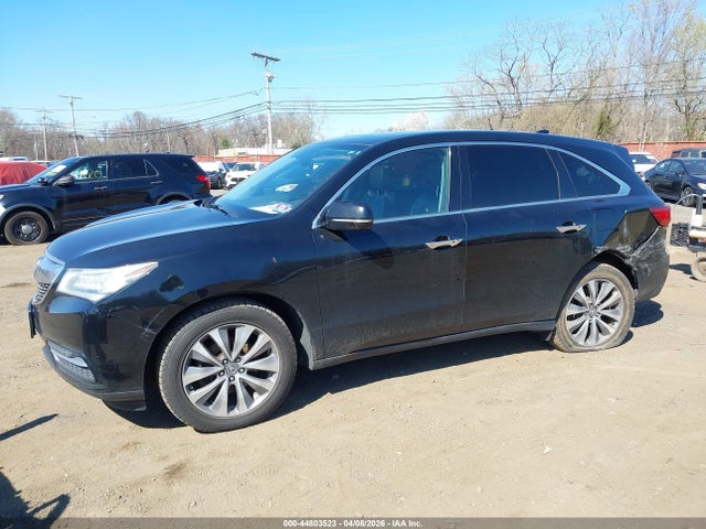 2016 Acura Mdx Technology   Entertainment Packages/technology, Entertainment   Acurawatch Plus Packages მანქანა იყიდება აუქციონზე, vin: 5FRYD4H66GB043677, აუქციონის ნომერი: 44803523