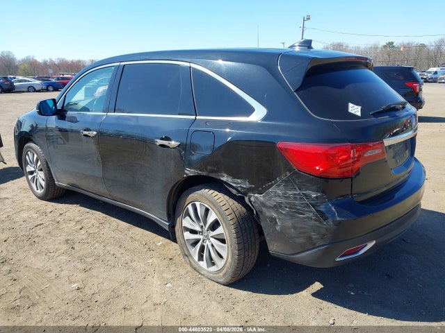 2016 Acura Mdx Technology   Entertainment Packages/technology, Entertainment   Acurawatch Plus Packages მანქანა იყიდება აუქციონზე, vin: 5FRYD4H66GB043677, აუქციონის ნომერი: 44803523