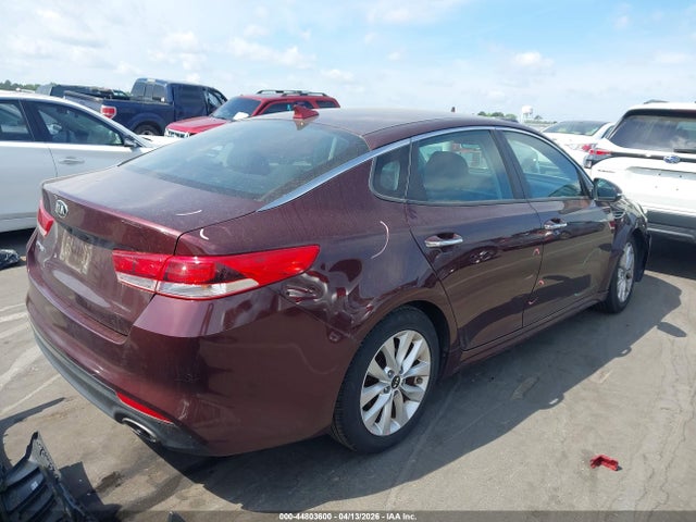 2017 Kia Optima Lx მანქანა იყიდება აუქციონზე, vin: 5XXGT4L30HG123424, აუქციონის ნომერი: 44803600