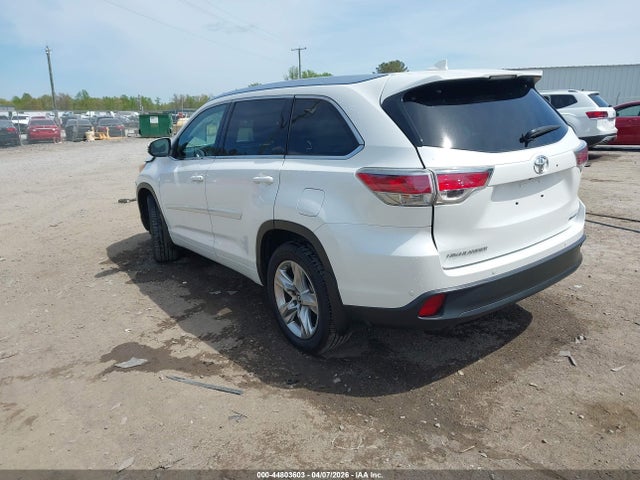 5TDYKRFH7GS168109 Toyota Highlander Limited V6