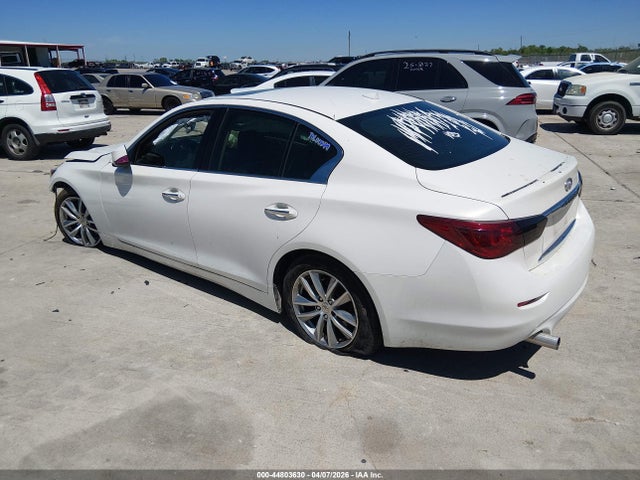 2015 Infiniti Q50 Premium მანქანა იყიდება აუქციონზე, vin: JN1BV7AP5FM342188, აუქციონის ნომერი: 44803630