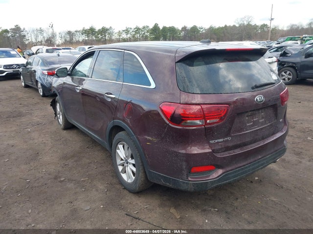 Aukcja sprzedaży 2019 Kia Sorento 2.4l Lx, vin: 5XYPG4A30KG575755, numer aukcji: 44803649