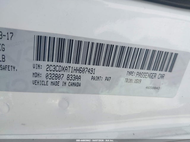 2017 DODGE CHARGER 2C3CDXAT1HH607491 Photo 8